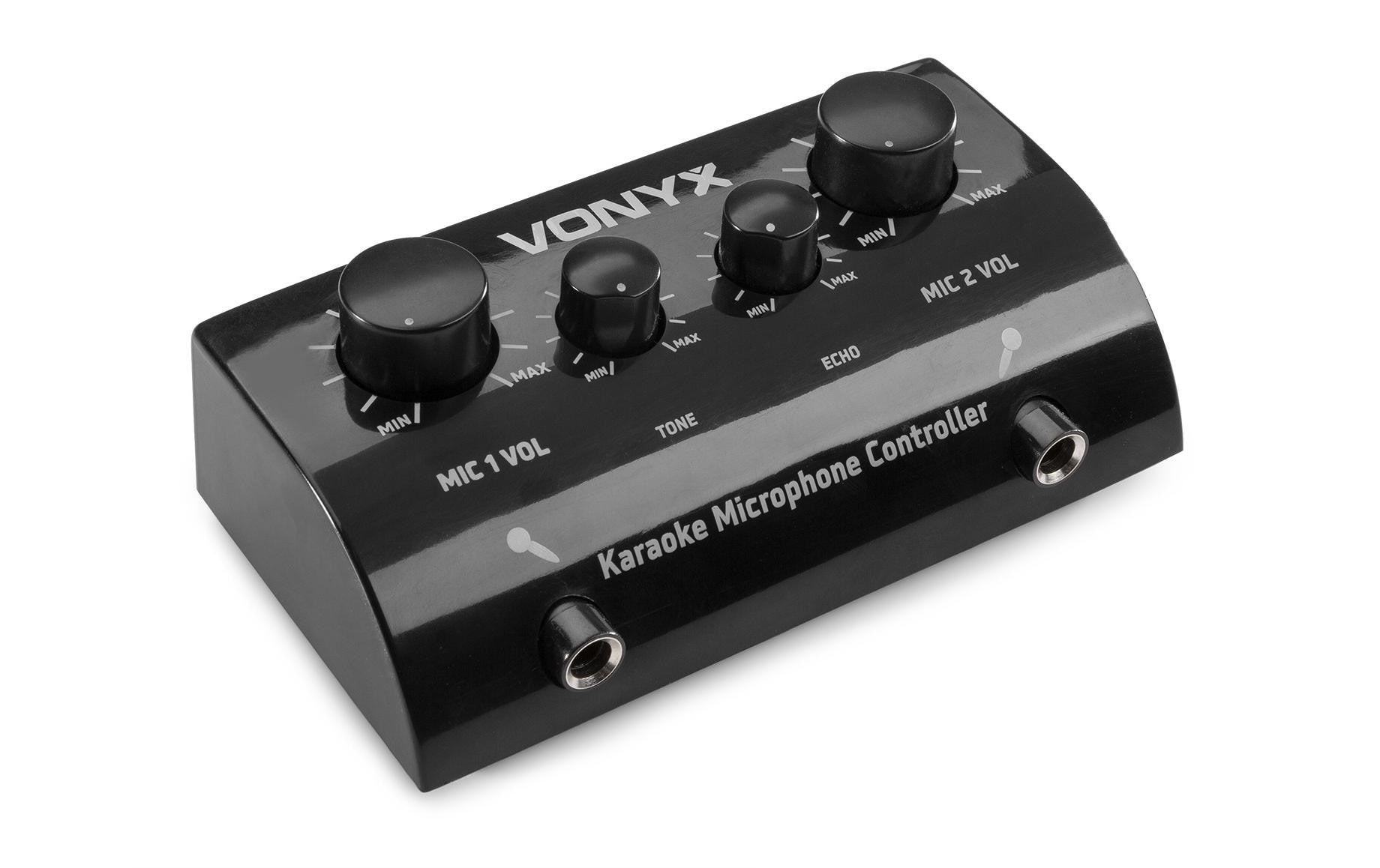 Vonyx AV430B Karaoke Mikrofon-Controller, schwarz