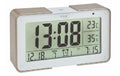 TFA Digitaler Funk-Wecker MELODY Exklusive 2 x 1,5 V AA, Weiss/Champagner