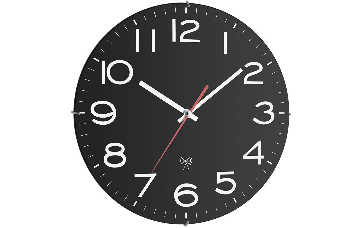 TFA Funk-Wanduhr ohne Batterie