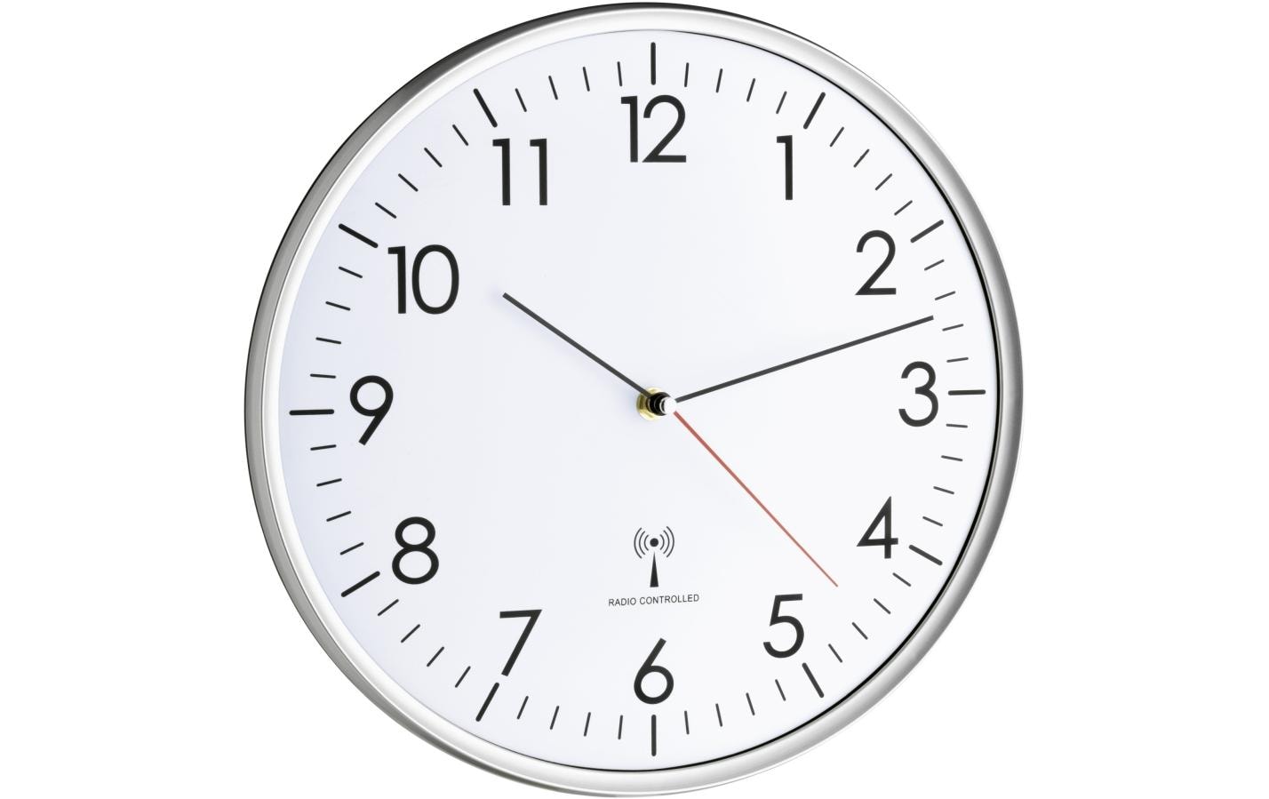 TFA Funk-Wanduhr inkl. AA-Batterie