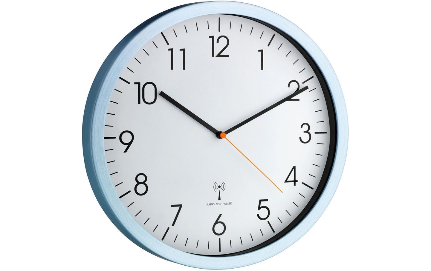 TFA Funk-Wanduhr ohne Batterie