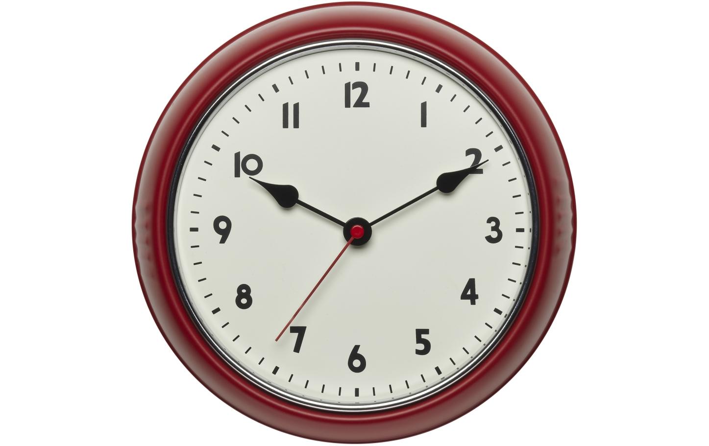 TFA Vintage Funk-Wanduhr ohne Batterie