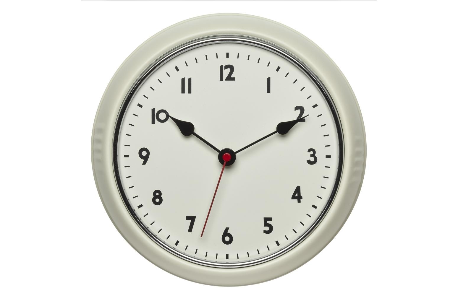 TFA Vintage Funk-Wanduhr ohne Batterie