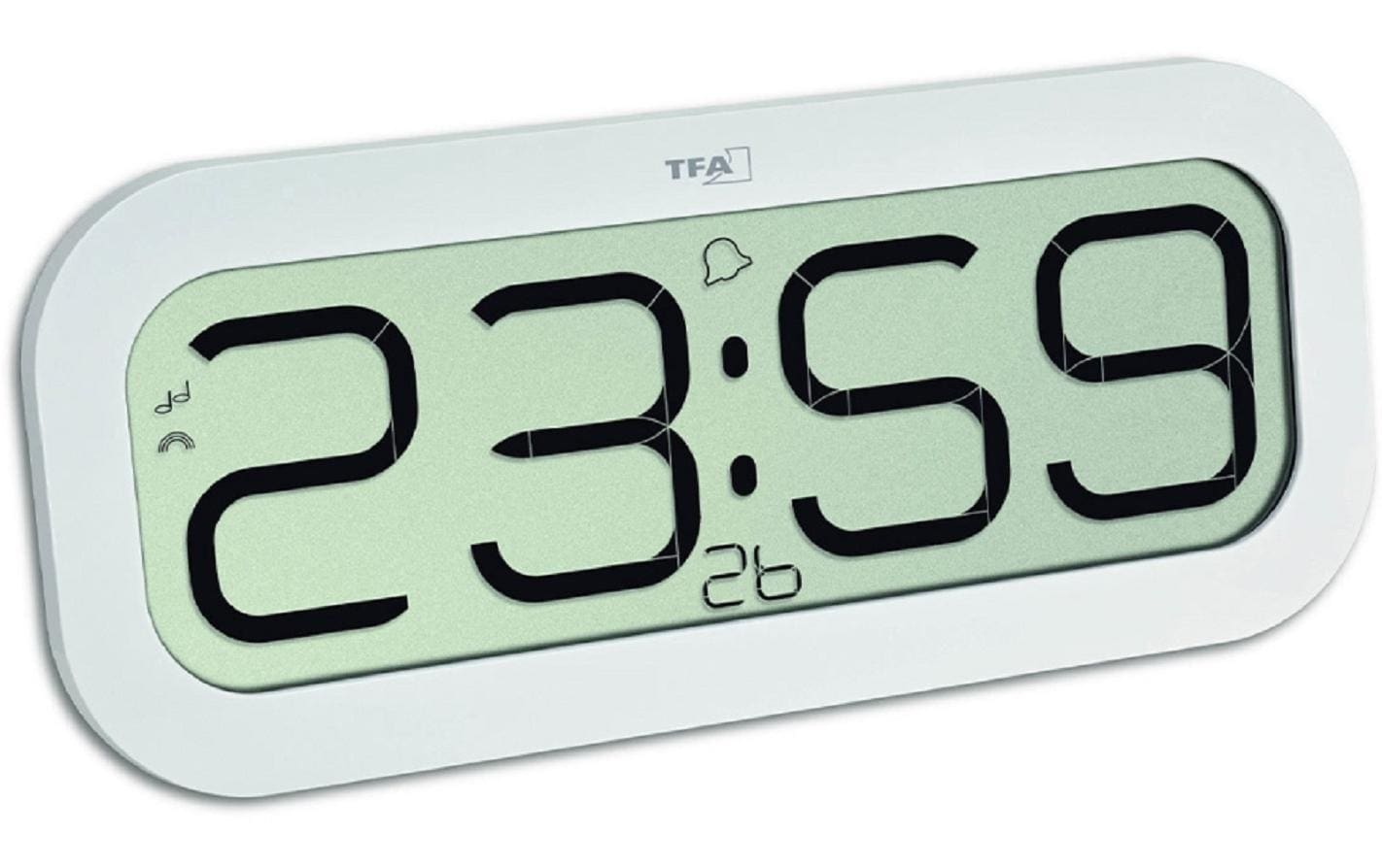 TFA BIMBAM Funk-Wanduhr ohne Batterie