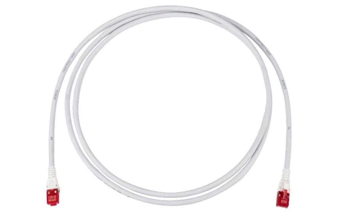 R+M Patchkabel U/UTP Kat.6A, 3m LSZH Mantel grau