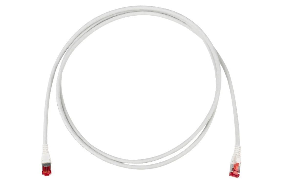 R+M Patchkabel S/FTP Kat.6A, 10m LSFRZH Mantel grau