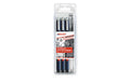 Edding Profipen 1800 3er-Set schwarz 0.1mm, 0.25mm, 0.3mm +  GelRoller 0.7mm