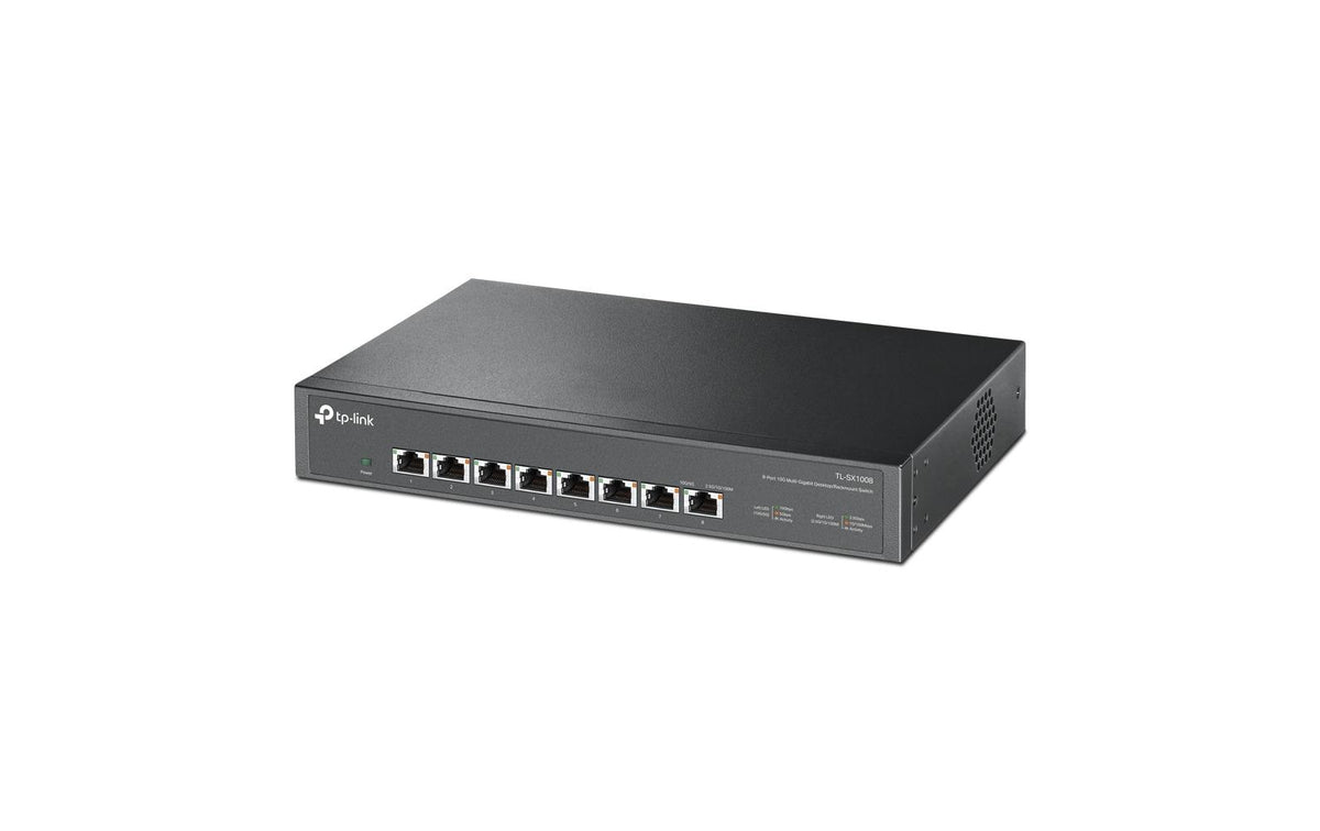 TP-Link TL-SX1008 8-Port 10G Switch 8x 10GB RJ45 Plug and Play