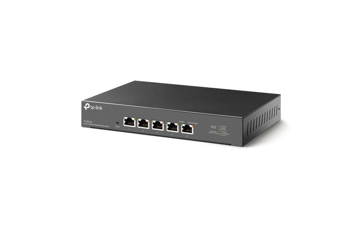 TP-Link TL-SX105 5-Port 10G Switch 5x 10GB RJ45 Plug and Play