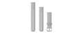 Garmin Acc, Venu 2S 18mm Band, Mist Grey+Passivated