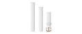 Garmin Acc, Venu 2S 18mm Band, White+Rose Gold