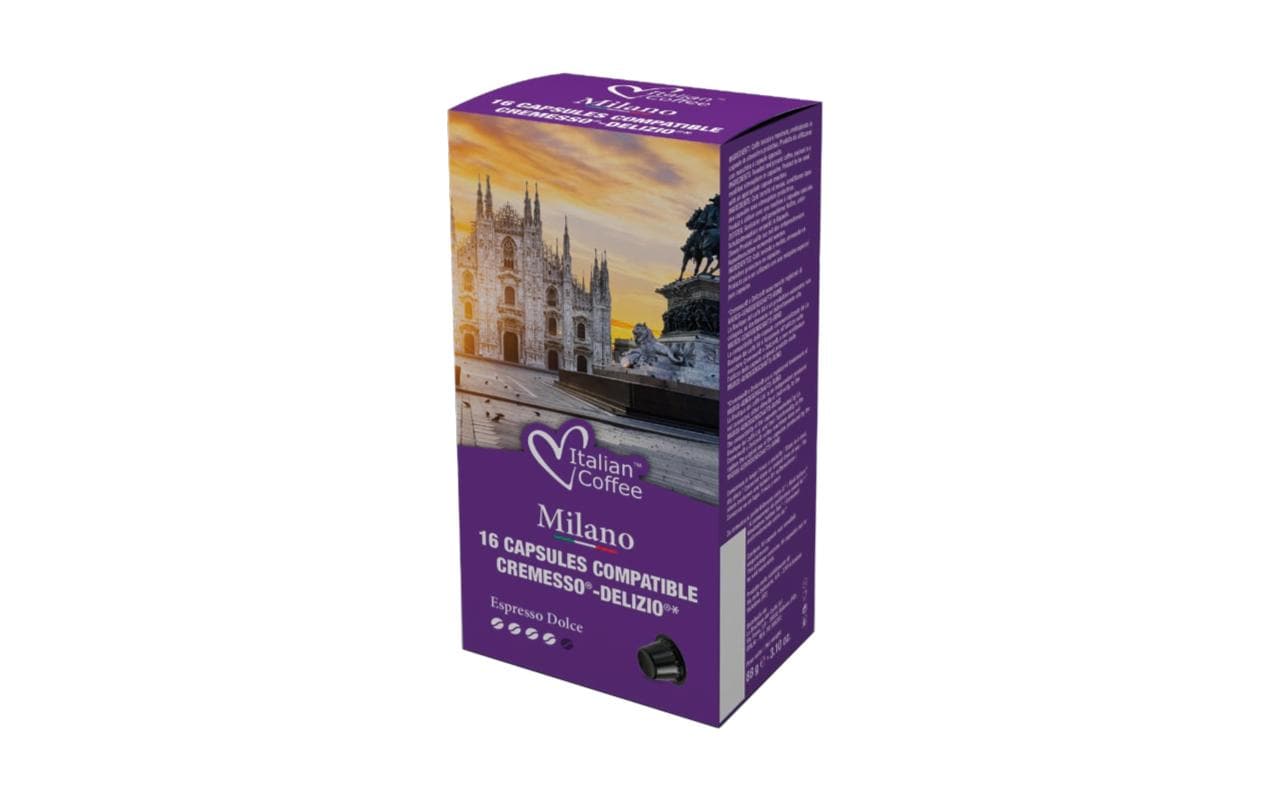 Italian Coffee Milano Cremesso 16 Delizio Kapseln
