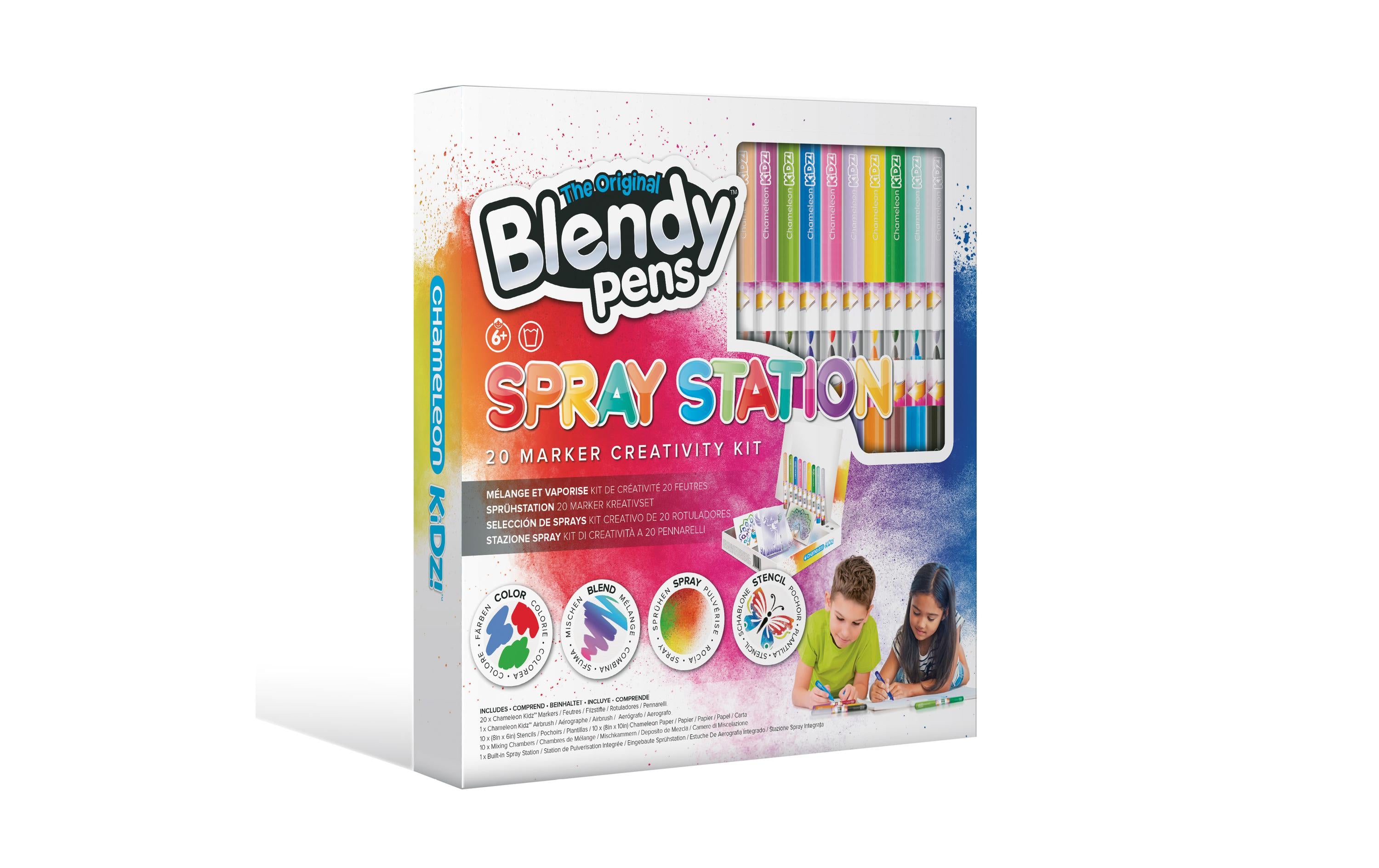 Chameleon Kidz Spray Station 20er Set 52-teilig