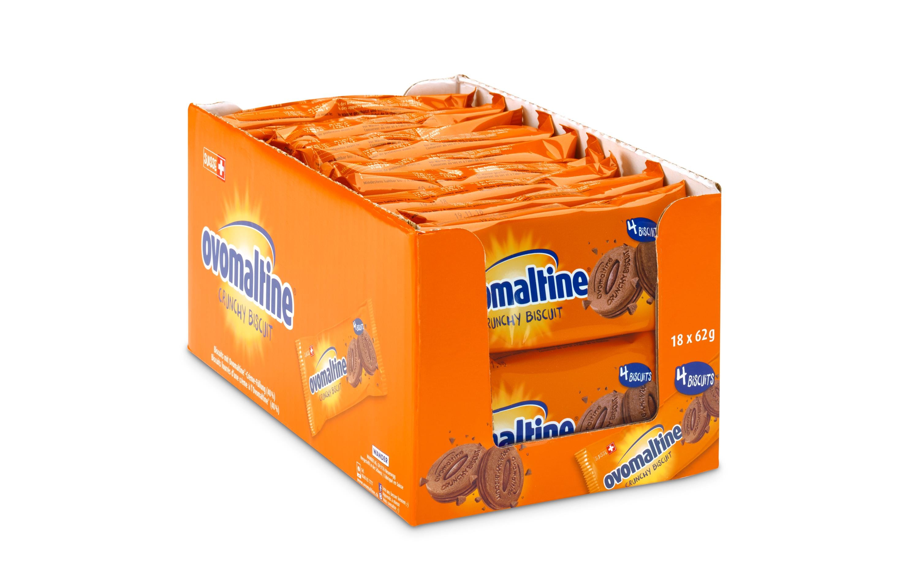 Ovomaltine Crunchy Biscuit 18x 60g
