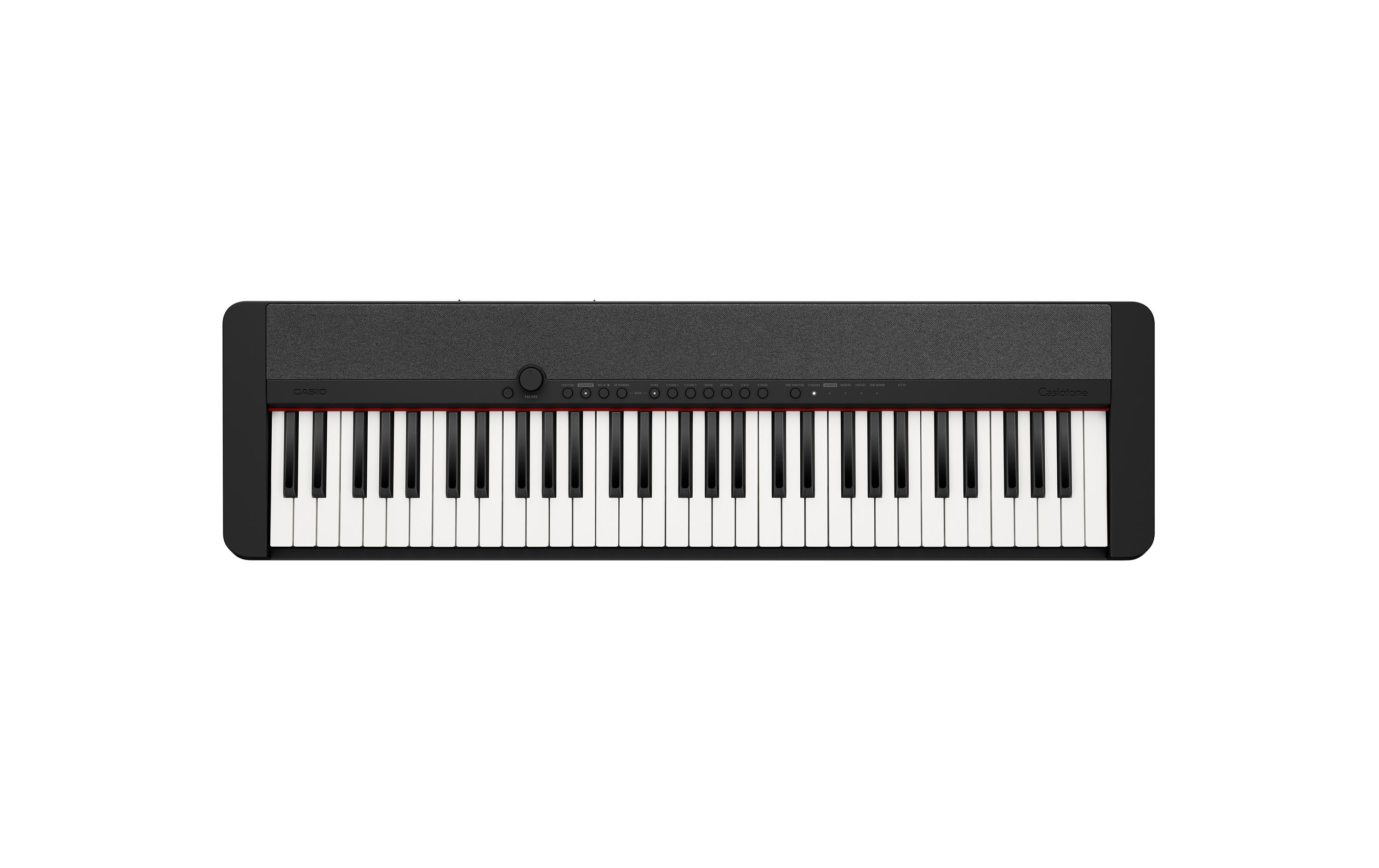 CASIO CT-S1BK Portable Keyboard, 61 Keys