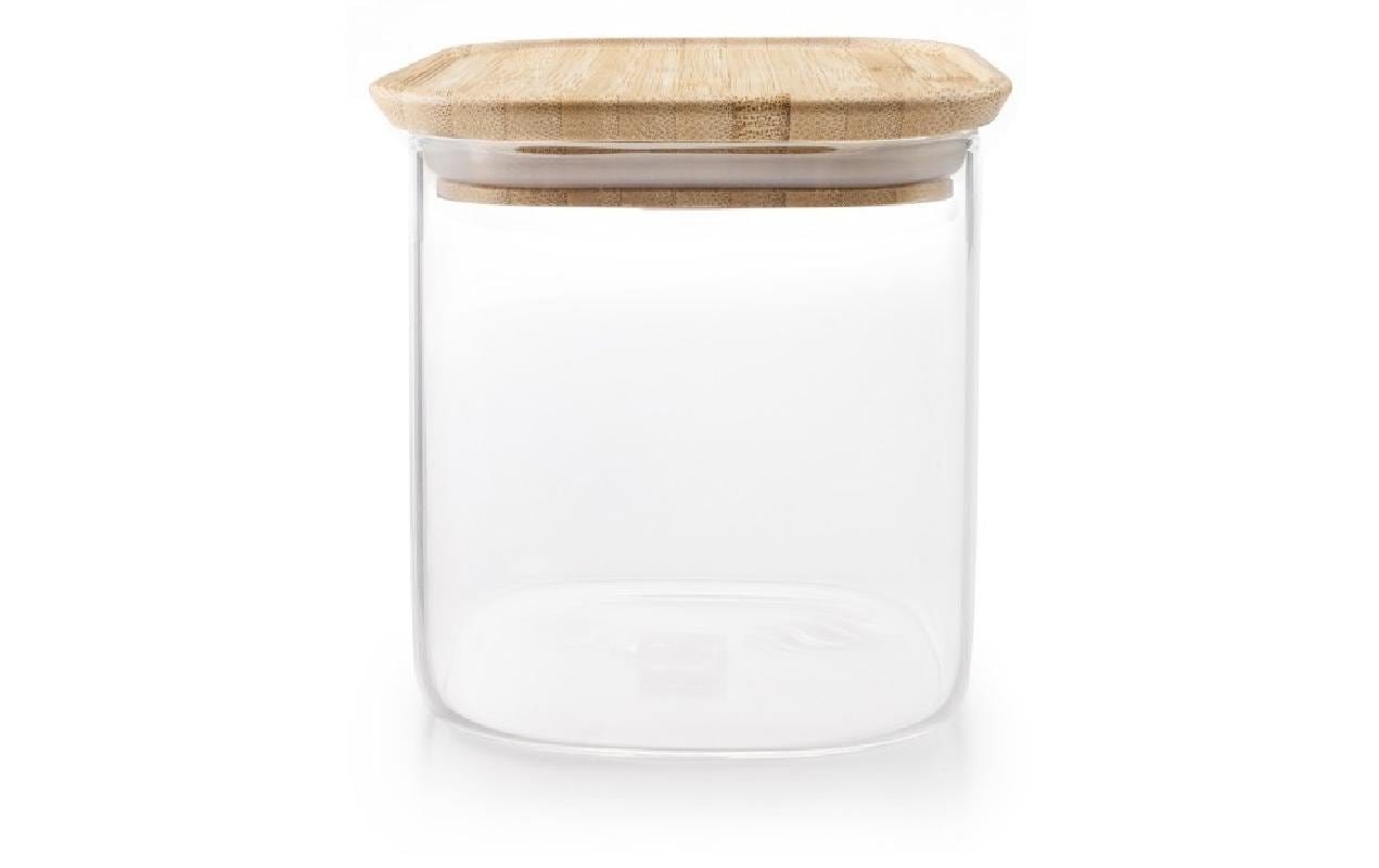 Ibili Vorratsdose 800 ml Borosilikatglas, Bambus (China)