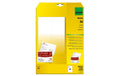 Sigel Postkarten weiss beidseitig (I/L/C) 185 g, A6 (A4), 80 ST=20 BL