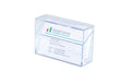 Sigel Visitenkarten-Box, glasklar für bis zu 100 Karten (max. 86x56 mm)