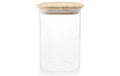 Ibili Vorratsdose 1100 ml Borosilikatglas, Bambus (China)