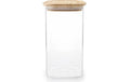 Ibili Vorratsdose 1500ml Borosilikatglas, Bambus (China)