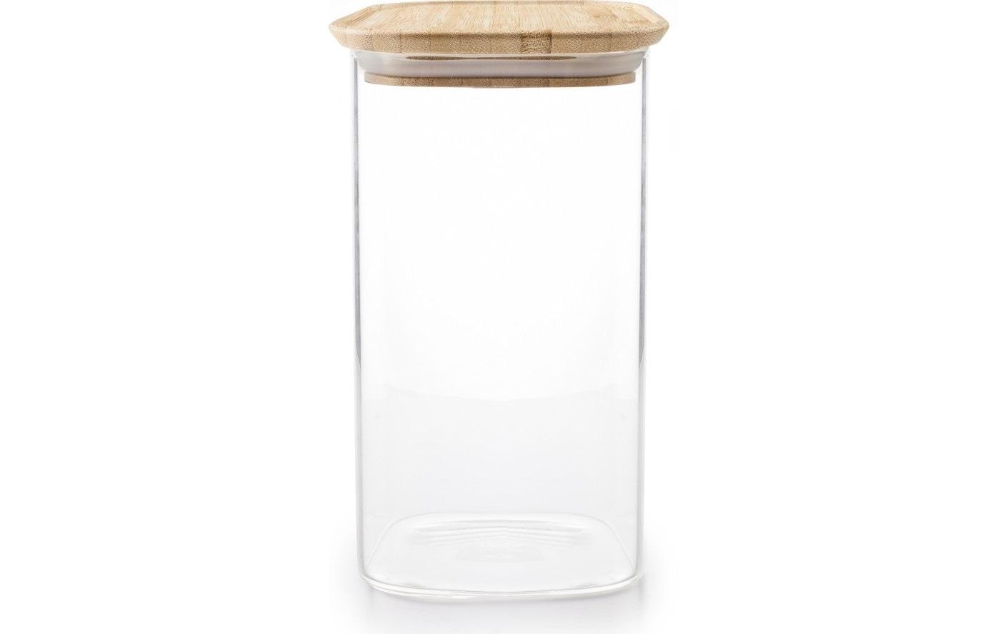 Ibili Vorratsdose 1500ml Borosilikatglas, Bambus (China)