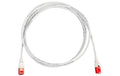 R+M Thin-Line Patchkabel U/UTP Kat.6A, 2m LSZH Mantel grau