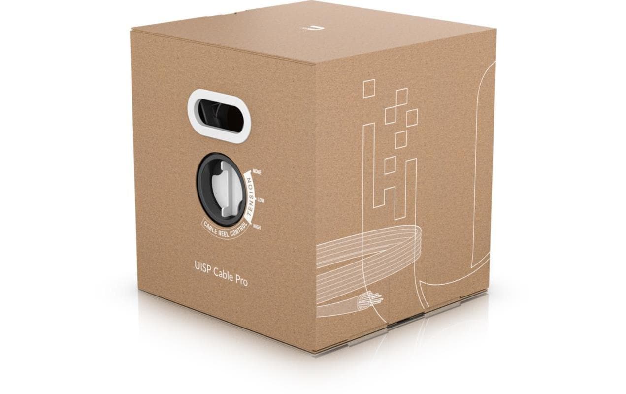 Ubiquiti UISP-CABLE-PRO: 305m,Cat5e,Outdoor Level1, ESD Schutz, Industriekabel