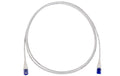 R+M Thin-Line Patchkabel U/UTP Kat.6, 1m LSZH Mantel grau