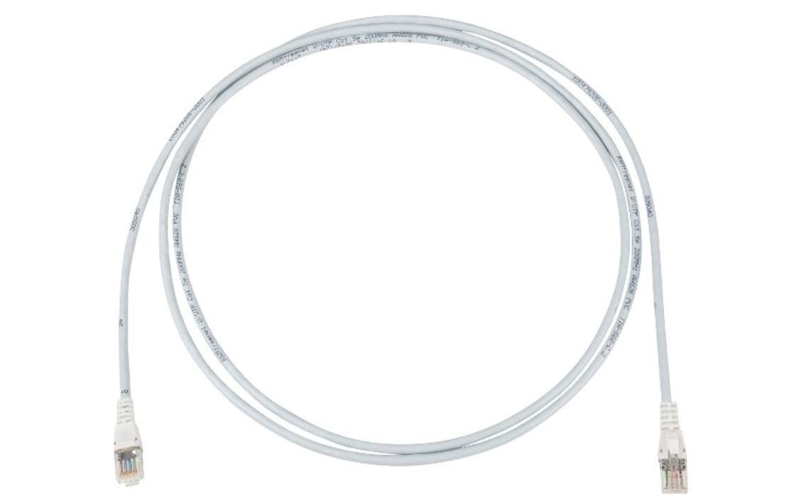 R+M Patchkabel U/UTP Kat.5e, 3m PVC Mantel, grau