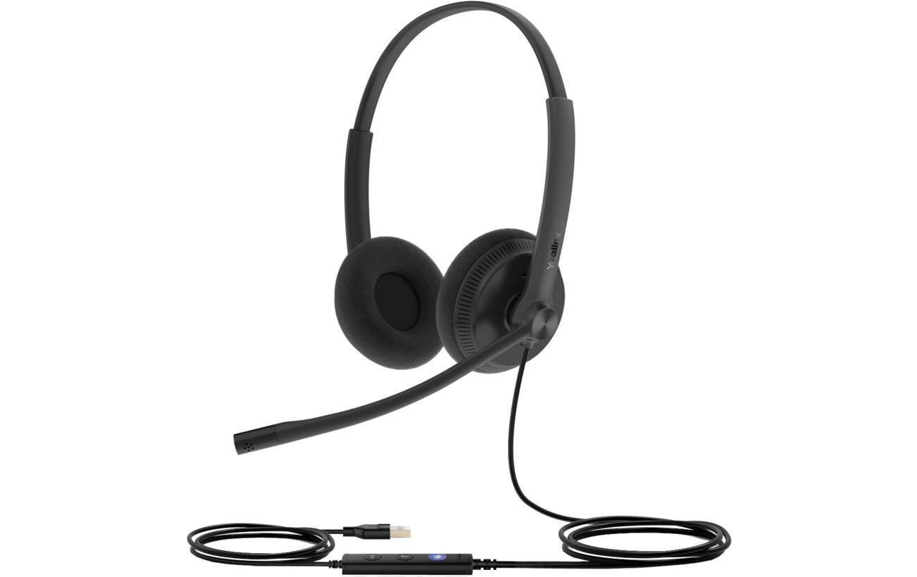 Yealink Headset UH34 Dual UC USB Wired Headset