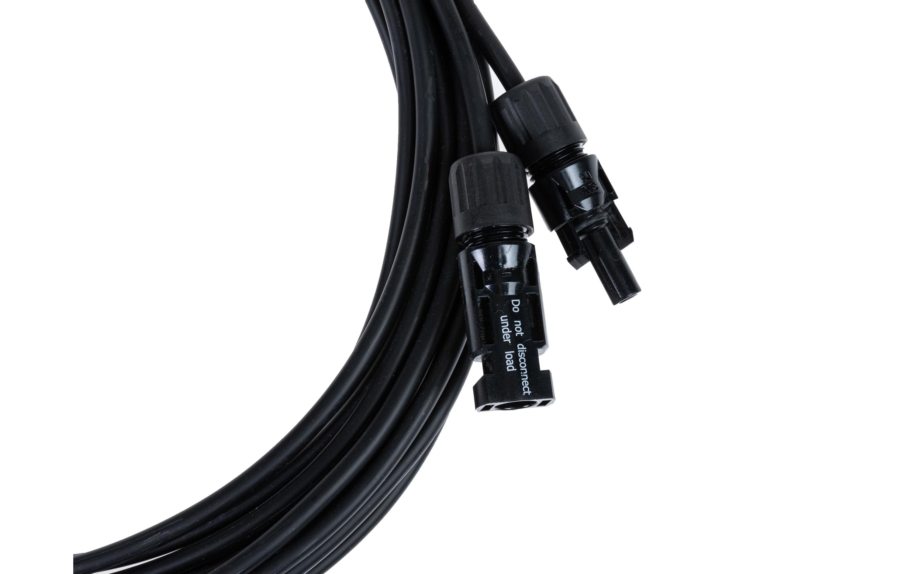 DC-Modulanschlusskabel 4mm2, 5m MC4 - offen, Set MC4 1x M + 1x F