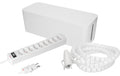 Max Hauri Kabelbox inkl. Steckerleiste 9xT13, 2m Kabel mit Schalter