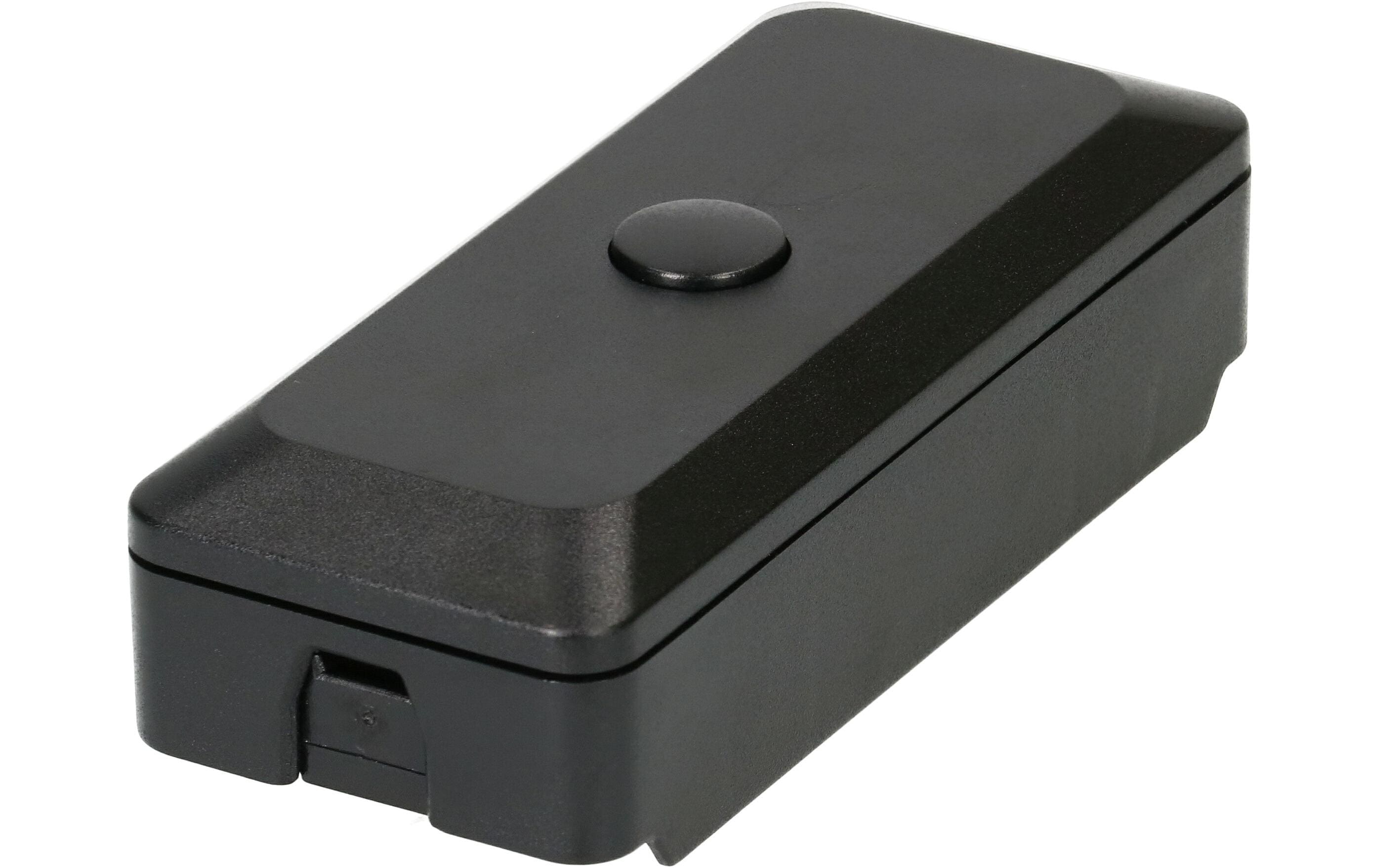 Max Hauri Universal Schnurdimmer, 100W Glühlampe, LED Lampe, Halogenlampe, schwarz