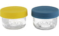 Kilner Pots125 ml, blau und gelb mit Deckel