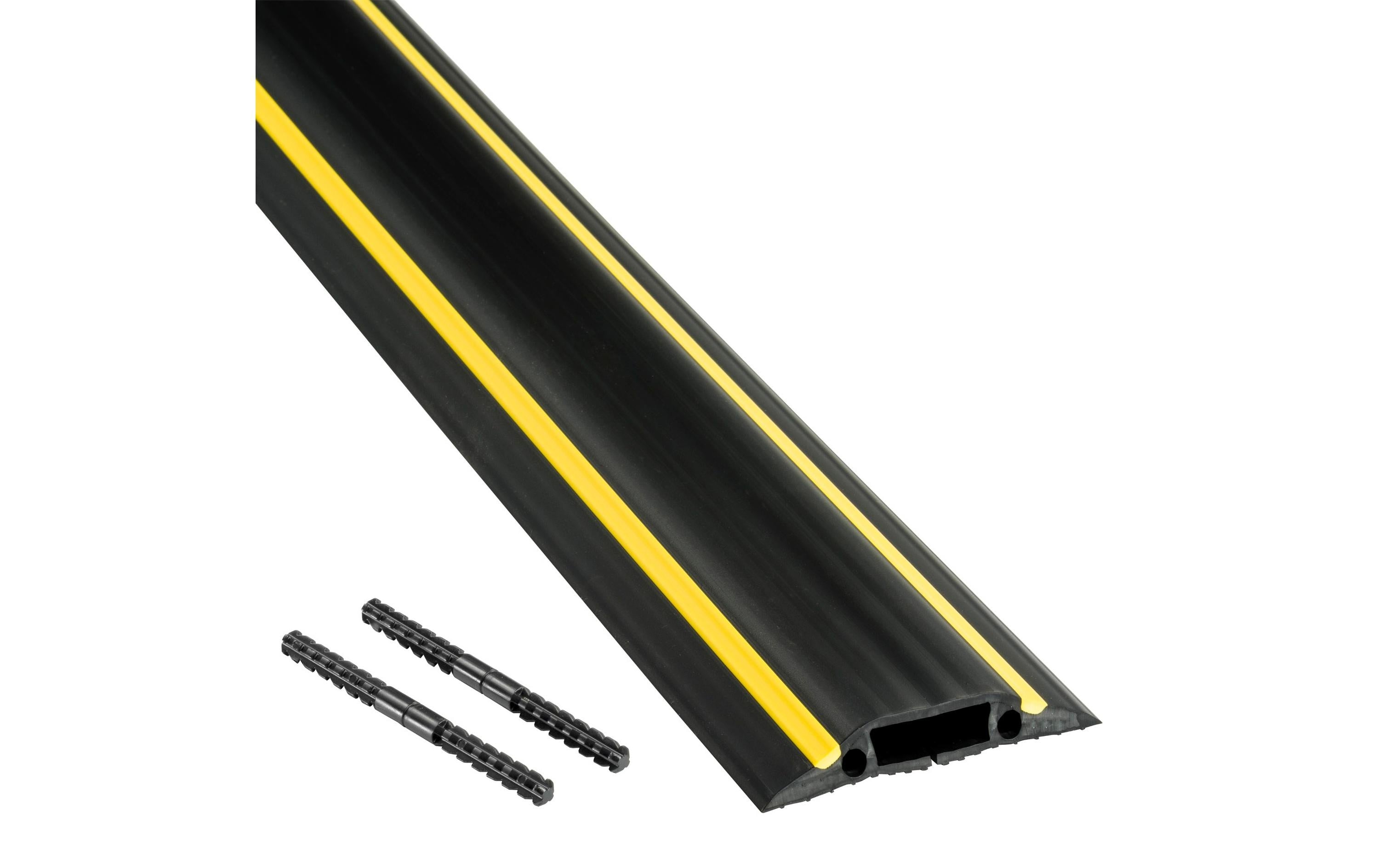 STEFFEN D-Line Aufbodenkanal 14x83mm, 1.8m Schwarz