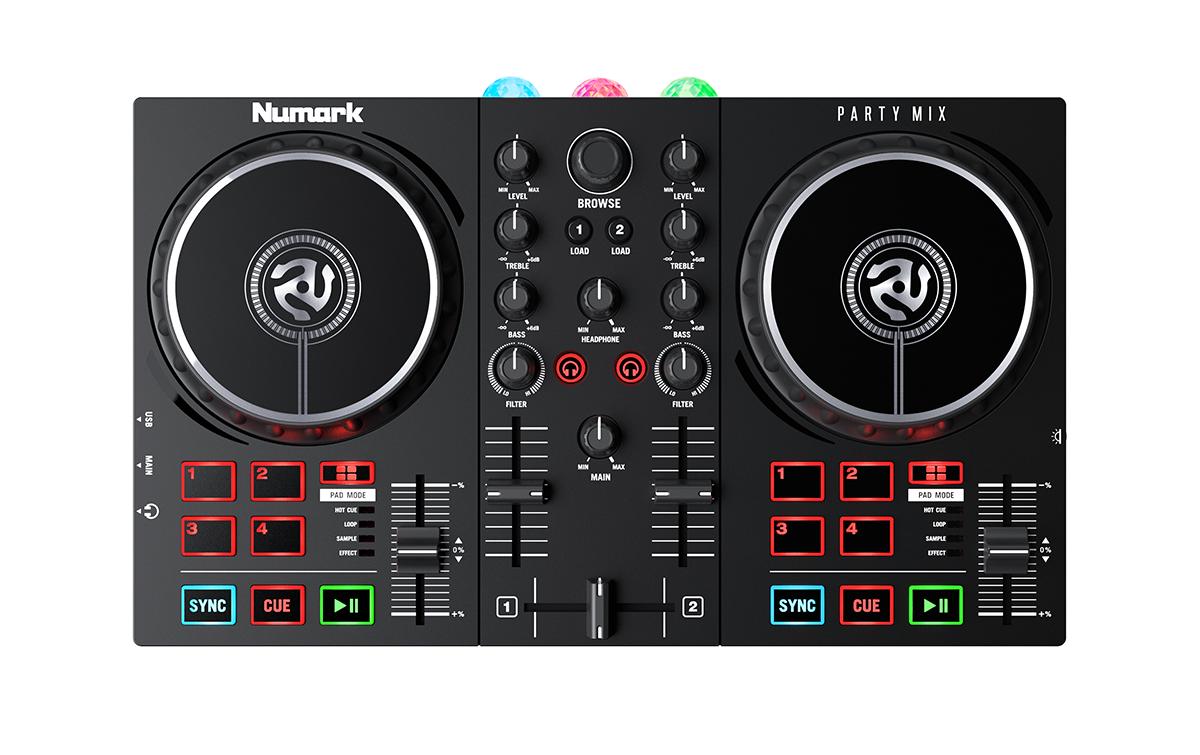 Numark Party Mix MKII DJ Kontroller m. Lichteffekten