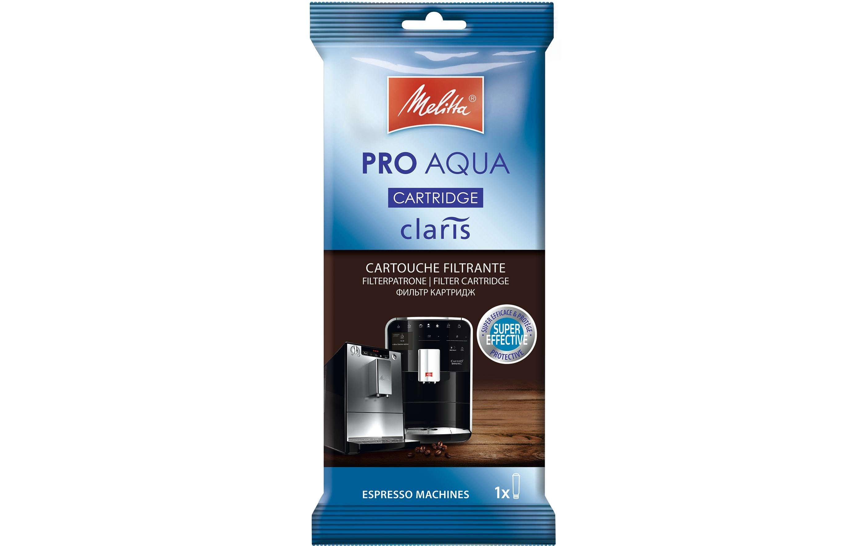 Melitta Wasserfilterpatrone für Melitta und Claris-Schraubsystem