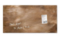 Sigel Glas-Magnetboard Artv. Bronze-Optik Sicherheitsglas (ESG), 910x460x15 mm,