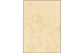 Sigel Marmor-Papier, beige, beidseitig (Ink/Laser/Copy) 90g, A4, 100 BL