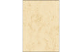Sigel Marmor-Papier, beige, beidseitig (Ink/Laser/Copy) 90g, A5, 100 BL