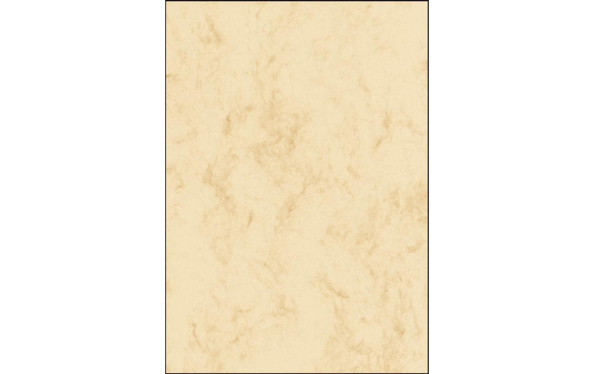 Sigel Marmor-Papier, beige, beidseitig (Ink/Laser/Copy) 90g, A5, 100 BL