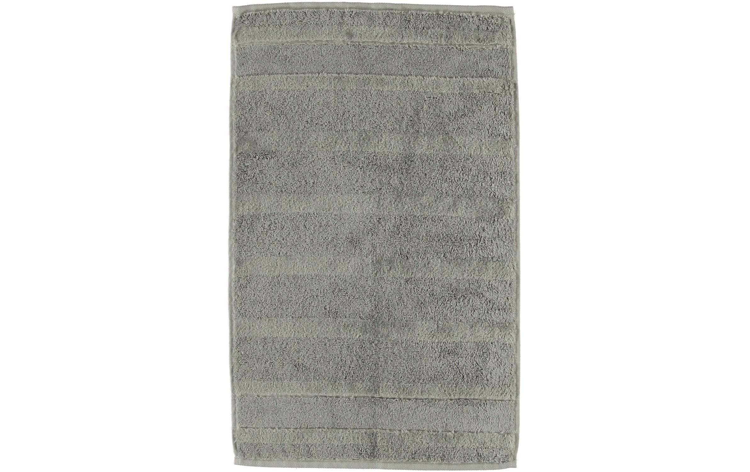 Cawö Gästetuch Noblesse Uni 30x50 100 % Baumwolle, graphit