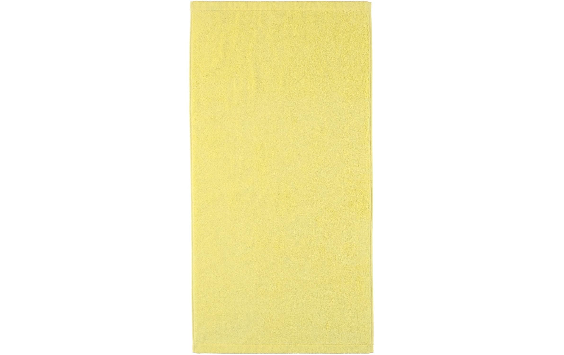 Cawö Handtuch Lifestyle Uni 50x100 100 % Baumwolle, lemon