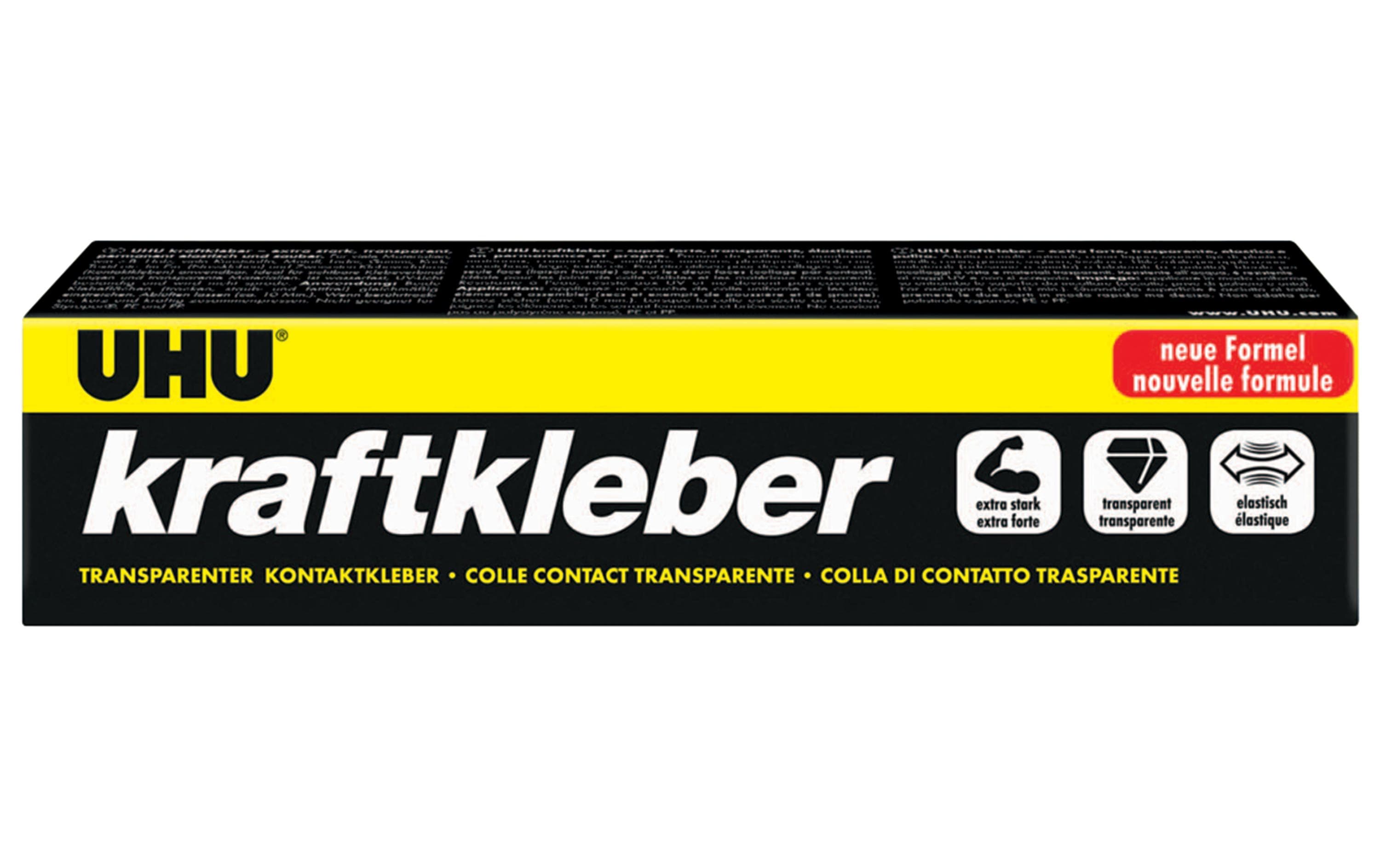UHU Kraftkleber 55 g für Holz, Metall, Leder und Gummi