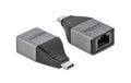 Delock USB Typ-C zu Gigabit LAN Adapter 10/100/1000 Mbps, Kompaktes Design