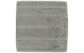 Cawö Waschlappen Noblesse Uni 30x30 100 % Baumwolle, graphit