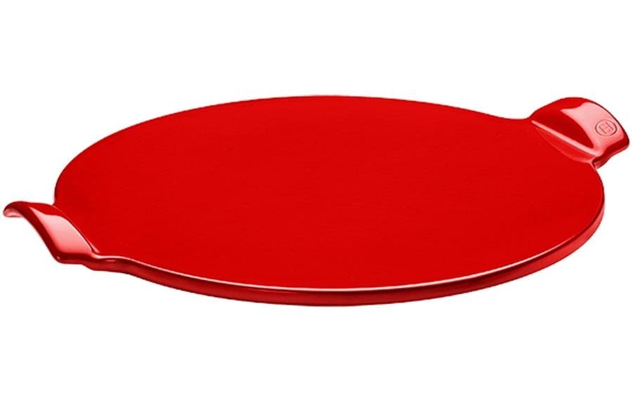 Emile Henry Pizza Stein rot Grösse: 36,5cm, Keramik