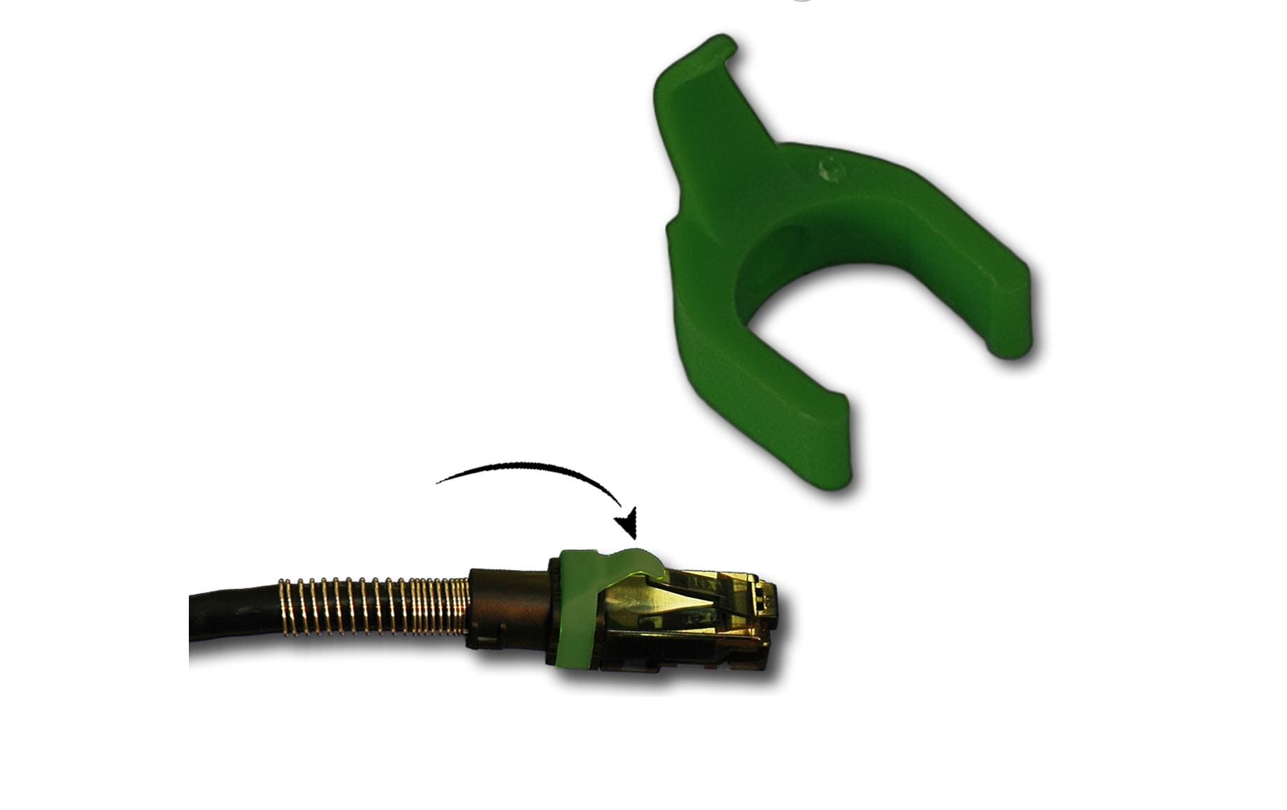 PatchSee PATCHCLIP VS/PC spruce green 50-Set bewegliche Farbclips, dunkelgrün