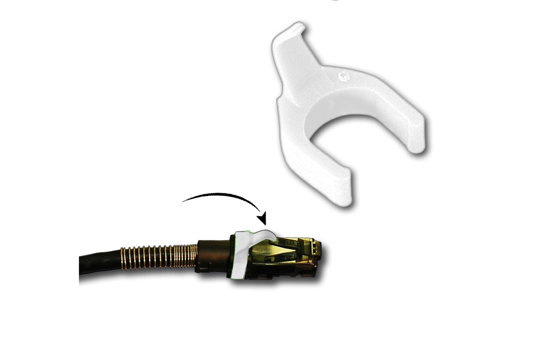 PatchSee PATCHCLIP BL/PC white 50-Set bewegliche Farbclips, weiss