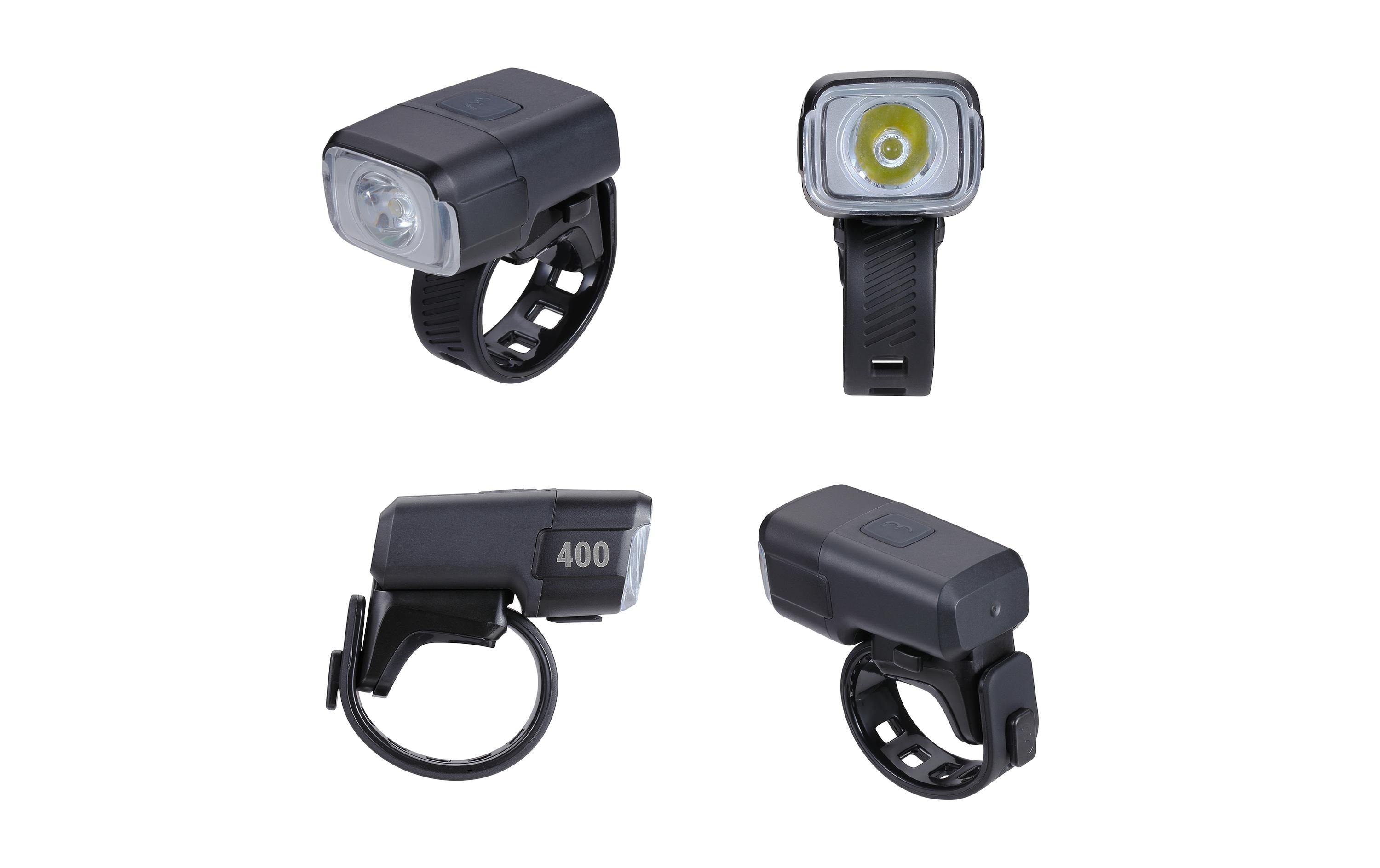 BBB Frontlicht NanoStrike 400L mit Akku 6 Modi, DayFlash, Schnellverschluss